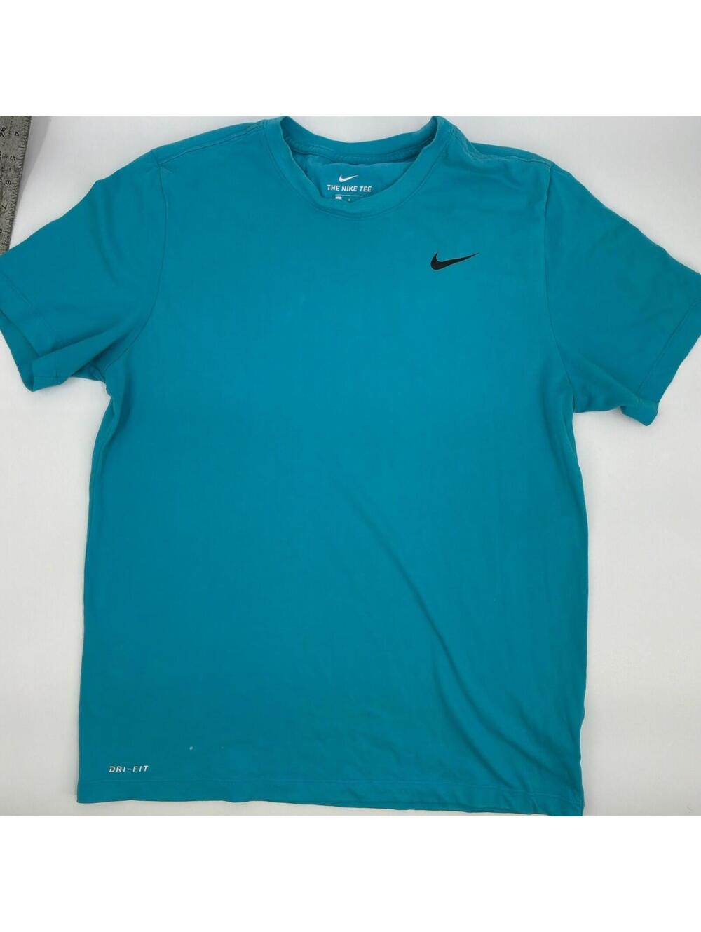 Nike Dri-fit Blue Crewneck Tee Shirt Size L